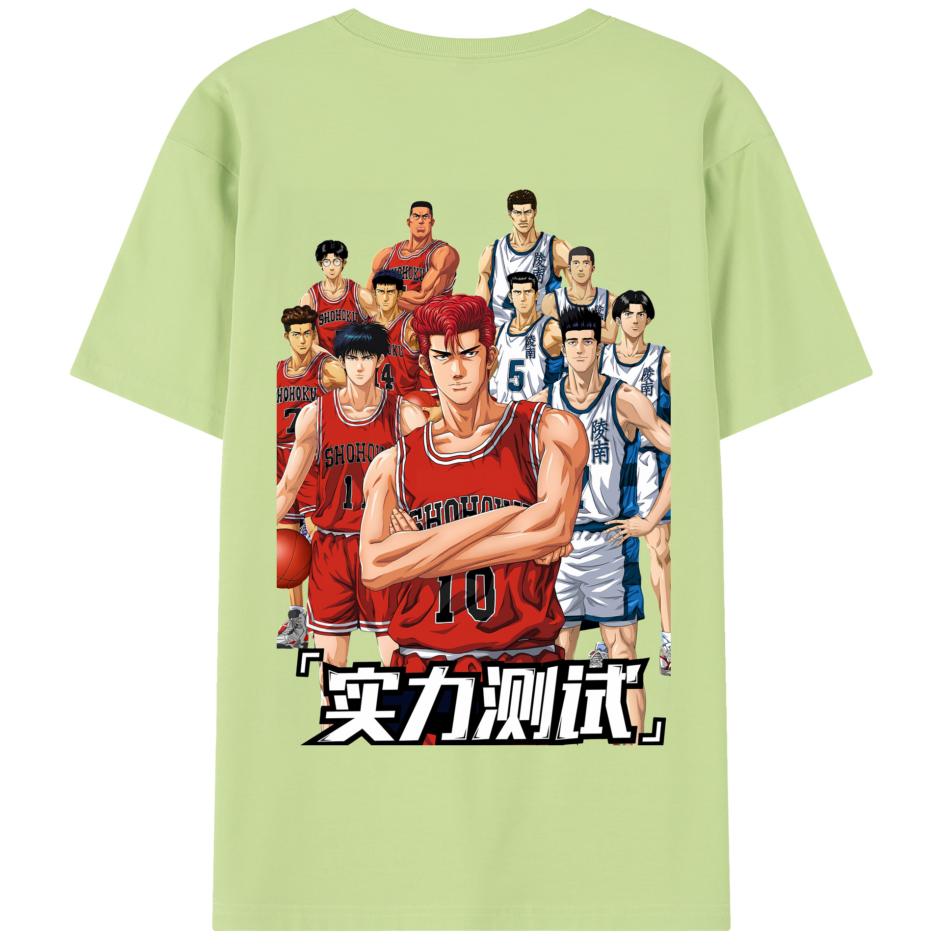 （画像用） SLAM DUNK／スラムダンク 綿100％半袖Tシャツ（背面プリント）